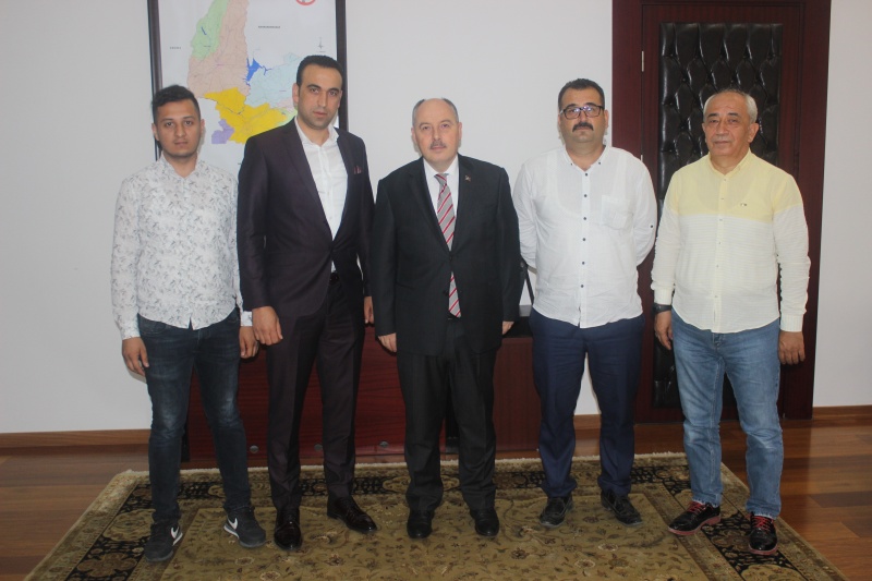 Osmaniye Tüysüz Spor Yönetiminden Vali Coşkun’a Ziyaret
